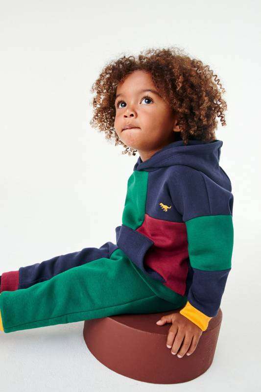 Next Colourblock Hoodie and Jogger Set New Baby Closet